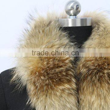 RC05 Full Raccoon Fur Collar High Quality photo-4