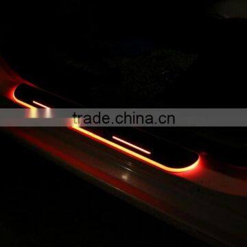 Car Parts 12v Led Moving Door Stuff Light With Car Logo for Peugeot 308 2012-2014 Led Door Sill Plate Light photo-3
