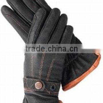 DL-1510 Leather Motorbike Racing Gloves