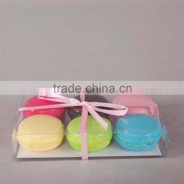 Wholesale fake macaron artificial PU cake simulate macaron design for decoration