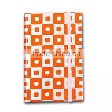 Cloth Cover Elastic Band Note book, Personalized Hardcover Notebook (BLY5-2012PP)