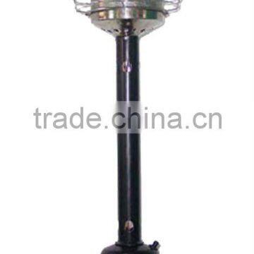 Table-top patio heater powder coating