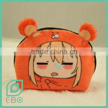 2016 anime umaru coin purse with zipper key bag polyester wallet gift item                        
                                                Quality Choice