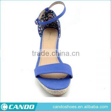 2016 Latest Product China Summer Wedge Sneakers Ladies Sandals photo-3