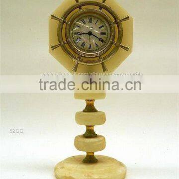 Tower Shape Onyx Clock