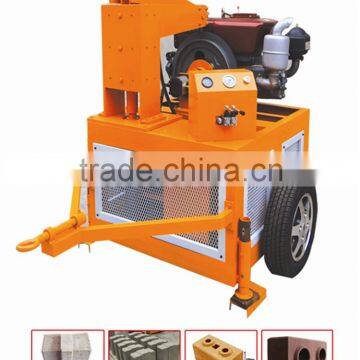 HR1-20 small business machines mobile block making machine hydraform interlocking brick making machine
