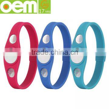 Funny Silicone Bangle Bracelet With Accessory