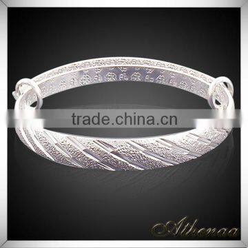 Luxury Quality Latest Design Vogue Jewellery Bangle Platinum Plated Jewelry photo-3