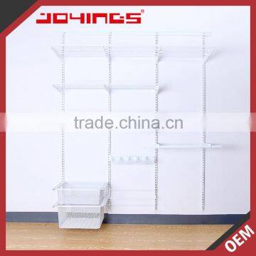 Powder Coated Finish DIY Assemble Metal Cheap Wardrobe Closet photo-2