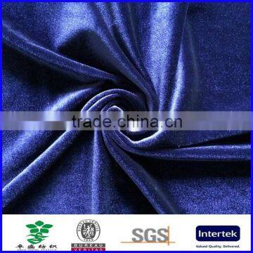 Custom Color Card Spandex Polyester Fabric Velvet photo-5