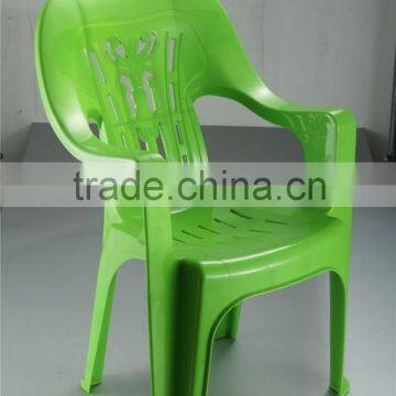 Plastic Stackable Chair With European Style Arms