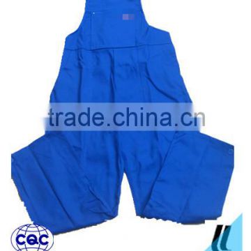 classical wholesale bib overalls working pant with elastic waist