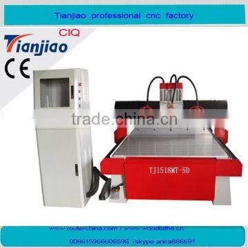 Multi Head 3d Engraving Cnc Woodworking Machine photo-3