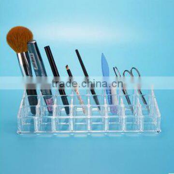 acrylic liquid lipstick holder with compartments