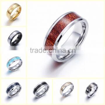 Custom stainless steel men's rings china manufacturer man finger ring