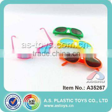 Colorful small plastic children toy glasses