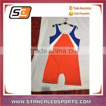 Stan Caleb Professional Custom Sublimated Freestyle Wrestling Singlets photo-1