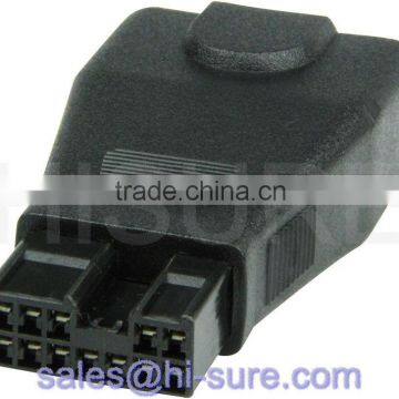 HYUNDAI12P to OBD 16P Female adapter for HYUNDAI equipment