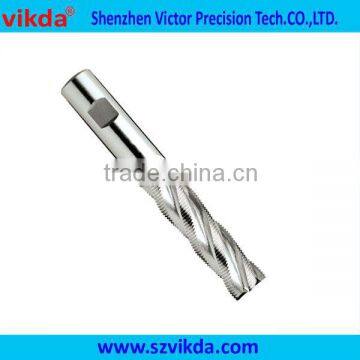 flattened end mill for high-performance processing