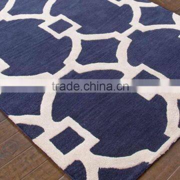 Hand tufted technics geometric style home decor living room rugs