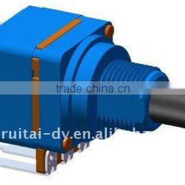 rotary potentiometer with switch