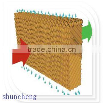 1800*600*150 mm evaporative cooling pad/cellulose pad/wet curtain