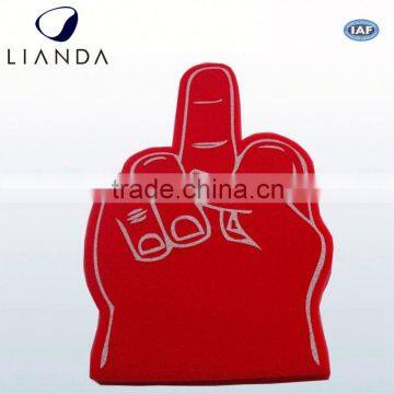 eva foam cheering hands,foam sponge hand,wavy foam finger