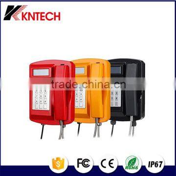 Kntech IP Waterproof Telephone KNSP-18 High Anti-knock sos emergency telephone public phone intercom system corded ID phone