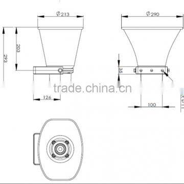 SC-1130T Roof Speaker 115dB 30W 40W 100V Horn Speaker Waterproof photo-3