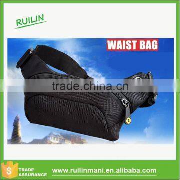 Cycling Waist Bag Adjustable Waist Pouch Bum Bag Portable Fanny Pack Black hot sales sports bag online