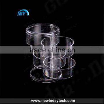 Cosmetic Organizer And Makeup Storage - Clear Acrylic Case For Your Beauty Products & Jewlery photo-2