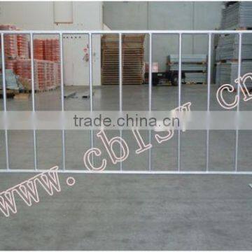 High strong steel crowd control traffic road barrier