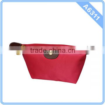 Hot New Red Women Senior Waterproof Lady's Wholesale Makeup Bag