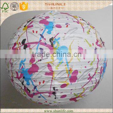 Christmas Decoration Round Blue Wrought Iron Lantern photo-6