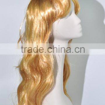 Special Curls Long Blond Wig Synthetic Costume Wig N293