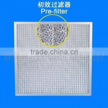 G2 Metal mesh pannel air filter used in High temperature ventilation systems(Manufacturer)