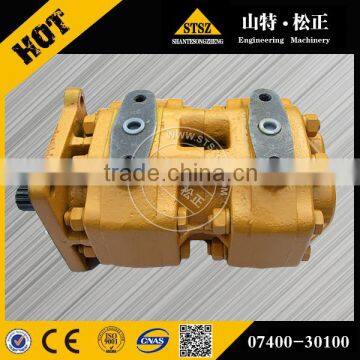 D75S-3 steering and transmission oil pump 07400-30100 gear pump whole sale price