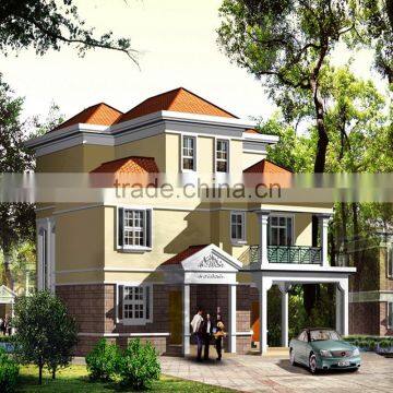 China Supplier Modern Prefabricated Villa