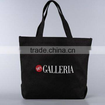 black canvas bag