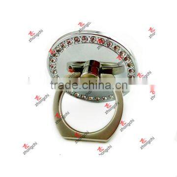 Digital Super Sticky Metal Mobile Phone Finger Ring Holder (PRH51016)