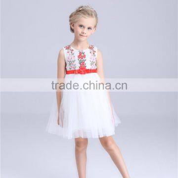 Alibaba hotsale summer girl party wear western dress frock design