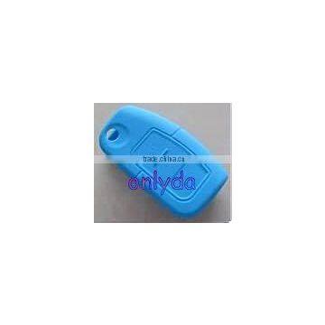 Fashion promotional gifts silicone key cover silicone skin cover for car key with green colour