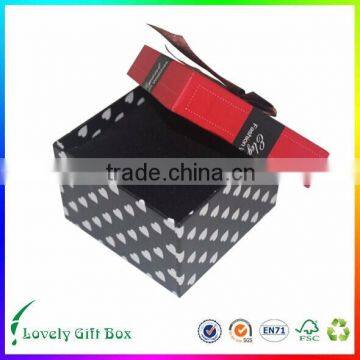 Hard paper customized cardboard recycled packaging gift paper box