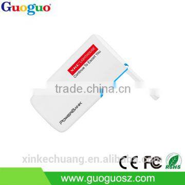 Guoguo 10000mah portable power bank for samsung note 3 with table lamp