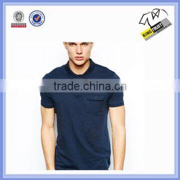 custom mens polo shirt China factory price,OEM Blank Pocket Polo T-shirt