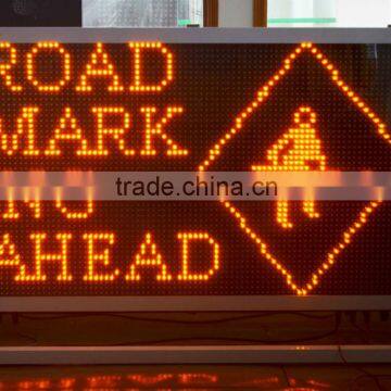 Vehicle mounted LED sign