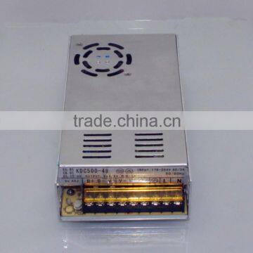 Dual Output 500w Battery Backup Power Supply 48V 54V Battery Charging Power Supply With UPS Function