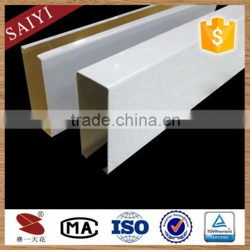 Metal builiding decorative aluminum baffle ceiling