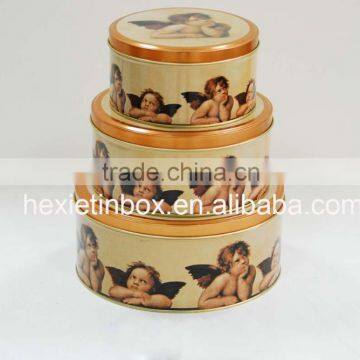 Colorful New Design Candy Tin Box With Low Price
