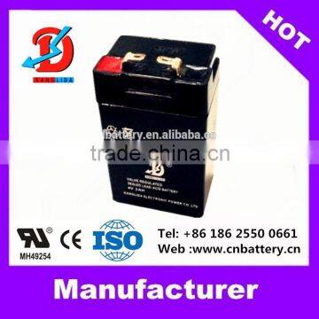 Best selling maintenance free lead acid 4v 2ah battery